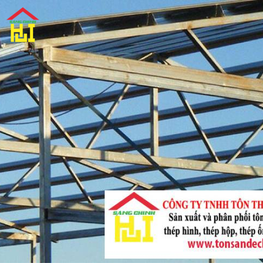 Giá xà gồ thép hộp 4x8